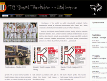 Tablet Screenshot of karaterapid.sk